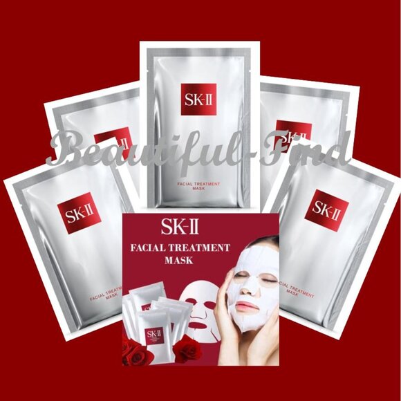 2 Pcs SK-II Facial Treatment Mask Skincare Pitera SK2 Japan NEW - Picture 1 of 8